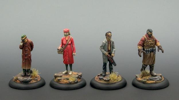 Malifaux: Smedley's Asylum (Dr. Grimwell, Nurse Heartsbane, Orderly) by Malekyth