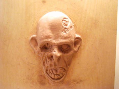 zombie sculpt w.i.p by dan reeves