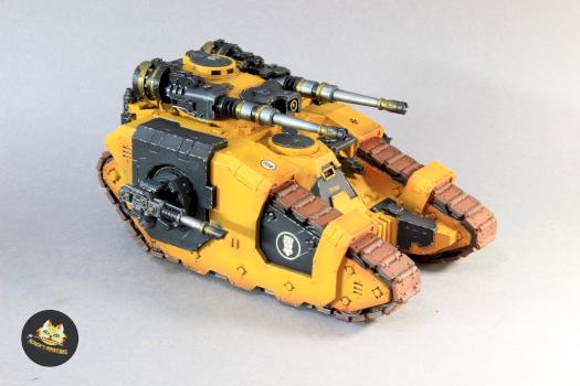 FORGEWORLD IMPERIAL FIST LEGION SICARAN BATTLE TANK by moggy5115