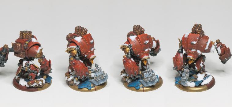 Juggernaut Khador Heavy Warjack by malarz1989