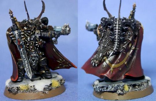 Black Legion Chaos Lord by Oojamaflip666