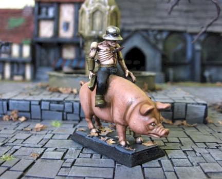 Man On Pig by nipster