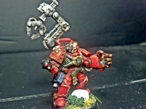 Blood Angel Techmarine by Volatyle