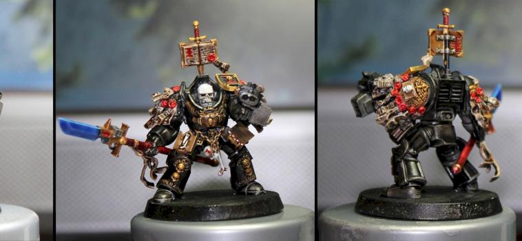 Grey Knight Chaplain by Magpie_Oz