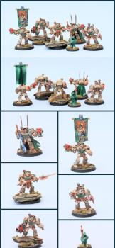 Dark Angels Deathwing Command Squad by lono