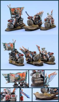 Dark Angels Ravenwing Command Squad by lono