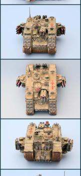 Dark Angels Deathwing Land Raider Crusader by lono