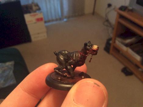 Malifaux canine remains zombie dog by Alxnderthgreat77