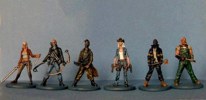 Zombicide - Rue Morgue survivors by tkdtony