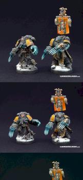 Space Marines; Space Wolfs Grey Hunter by LukaszZelazek