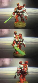 Details about  Blood Angels Sanguinary Priest by izzy_40k_painting