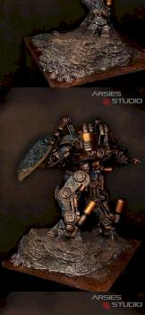 Nemesis dreadknight #2; tribute to franciuus by Arsies