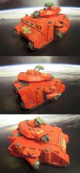 Blood Angels Ball Predator by izzy_40k_painting