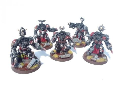 Black Templars Sword Brethren in Tactical Dreadnought Armour by Marshal Barbarossa