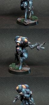 Infinity Combined Army Ikadron Batroid by d|b