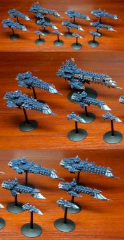 Battlefleet Gothic Imperial Fleet by sparrowhawk2k