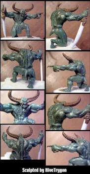 Troll Forged demon wip update by hivetrygon