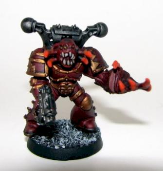 Khorne Berzerker Skull Champion by bobsacks