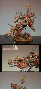 Ork Warboss Wazdakka Gutsmek by The Dwarf s Workshop