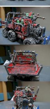 bloo bonez ork trukk by glomscient