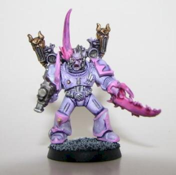 Noise Marine Champion of Slaanesh by bobsacks