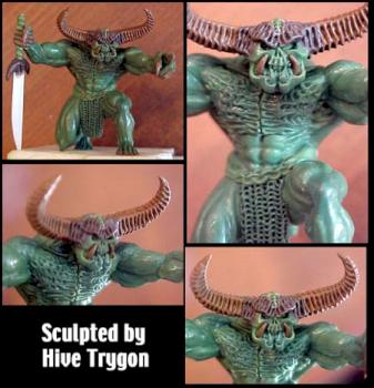 Troll Forged demon by hivetrygon