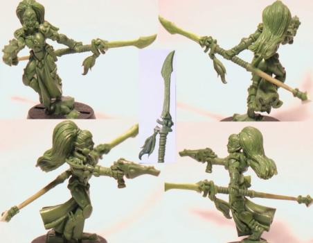 Eldar Howling Banshee exarch by rikard