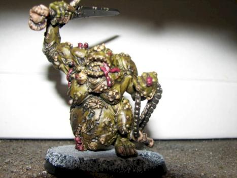 Warhammer Great Unclean One of Nurgle by bobsacks