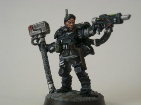 cadian kasrkin sergeant by dark arts