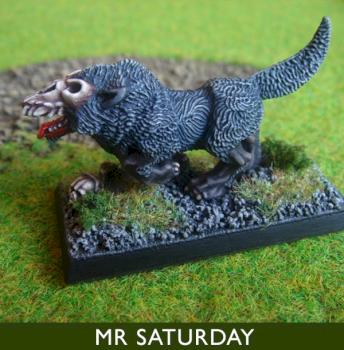 Dire Wolf by mrsaturday