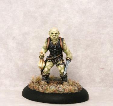 Ral Partha half orc thief by Julie Guthrie by Moonglum68