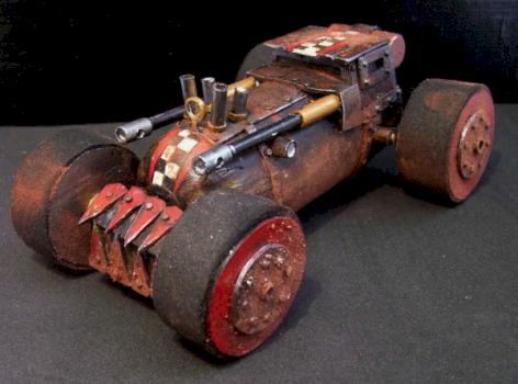 Ork Hot Rod/ Steamrod/ Buggythingy W.I.P. by Euphorion