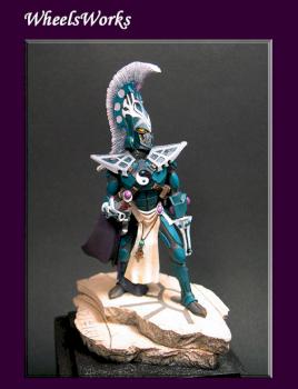 Forgeworld Eldar Asurmen by cfwheeler58