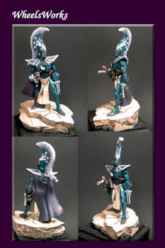 Forgeworld Eldar Asurmen by cfwheeler58