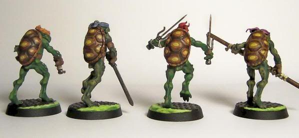 TMNT Back View by UnderBheit