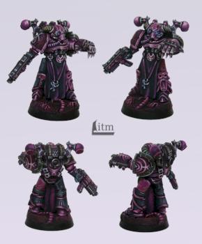 KVLT ov Slaanesh space marine by In The Middle