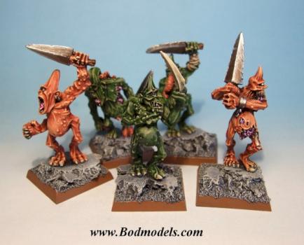 Nurgle Plague Bearers by kinjesus