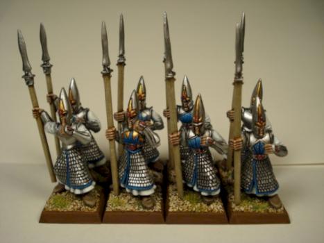 WIP - high elf spearmen unit by shug