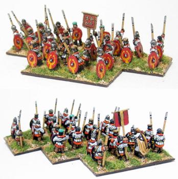 Warmaster Ancient (10mm) Late Romans Auxiliaries 2 by legdba