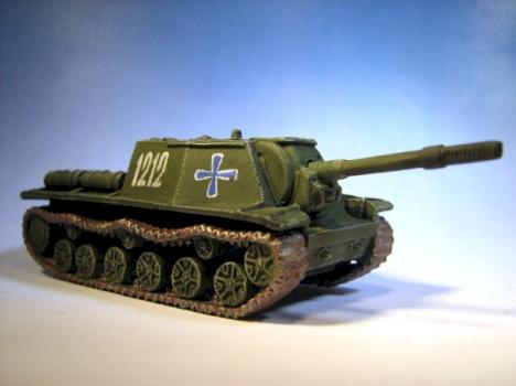 Finnish ISU-152 by goblinjester