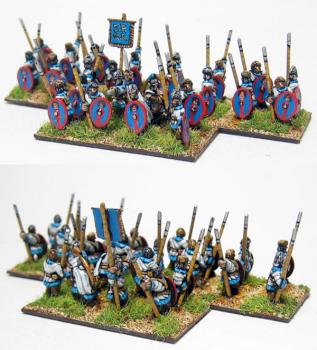 Warmaster Ancient (10mm) Late Romans Auxiliaries 1 by legdba