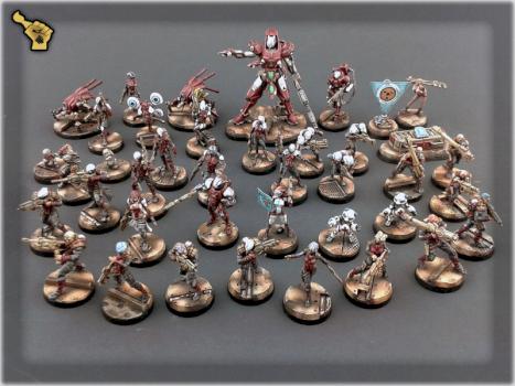 Scar_hand Painting - Infinity Nomads Corregidor Collection by Nazroth by Nazroth