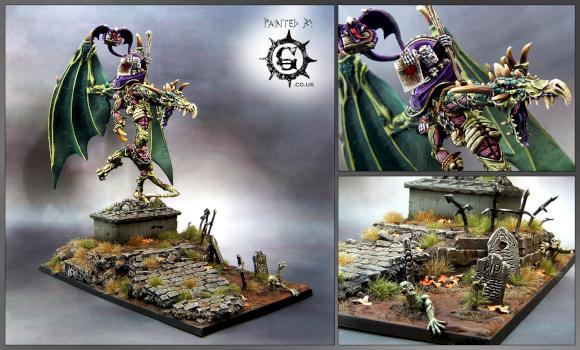 Zacharias The Everliving on Zombie Dragon by Painted By-g