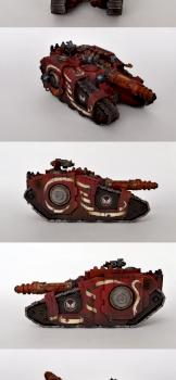 Legion Sicaran Venator Blood Angel by evilsgod