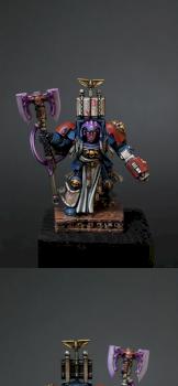 Space Hulk - Librarian Calistarius - Blood Angels by ArgoMina