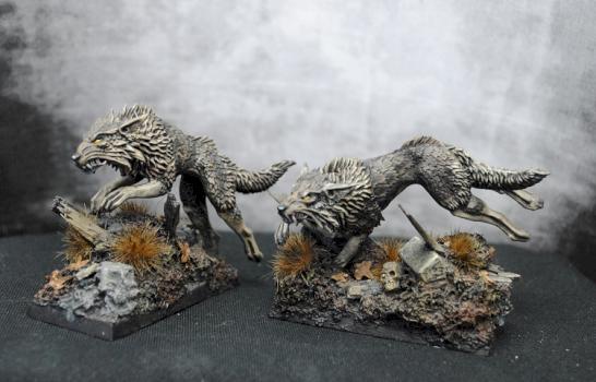 dire wolves by Captain Malzbier