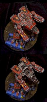 Chaos Warhound Titan (WordBearers legio) by BlindPR