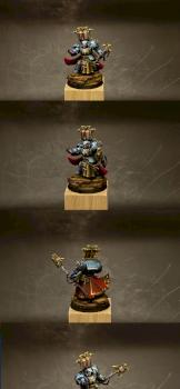 Space Marine Librarian in Terminator Armour by PintorDeMiniaturas