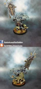 Stormcast Eternal Lord Relictor Ionus Cryptborn by HooY