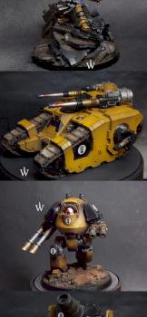 Imperial Fists Force by WarmasterPainting